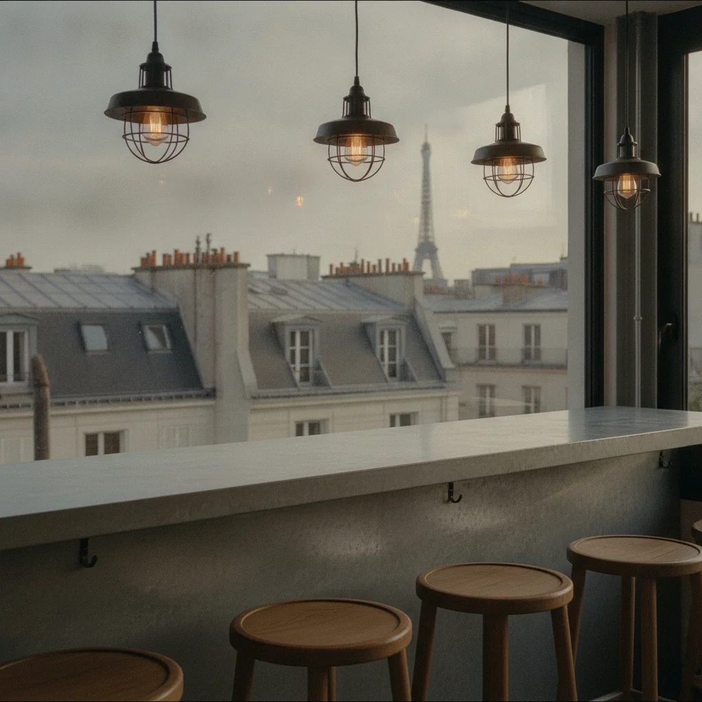 Effet zinc : l'esprit toits de Paris en deco