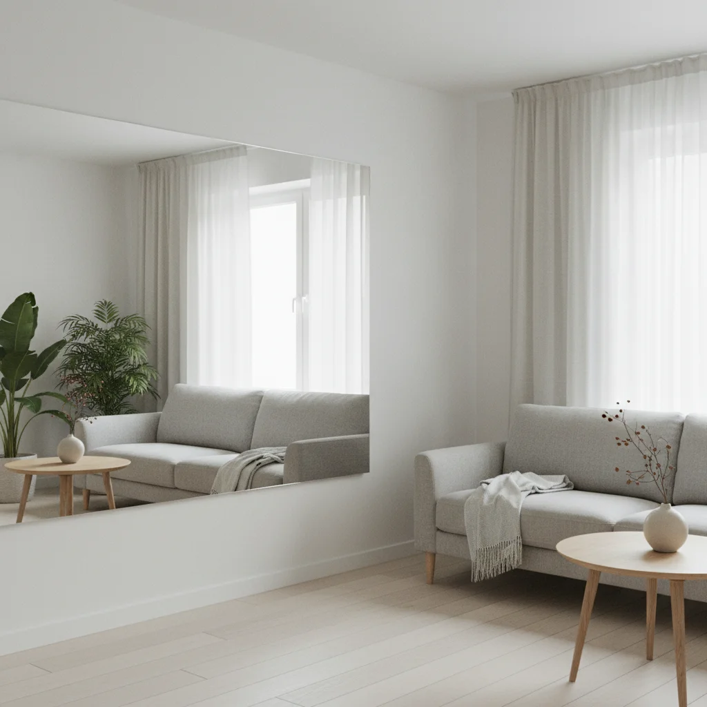 Effet miroir : multiplier la lumière sans casser de mur